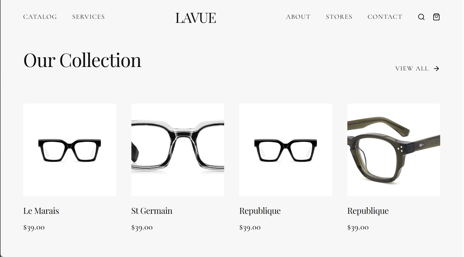 Lens type selection